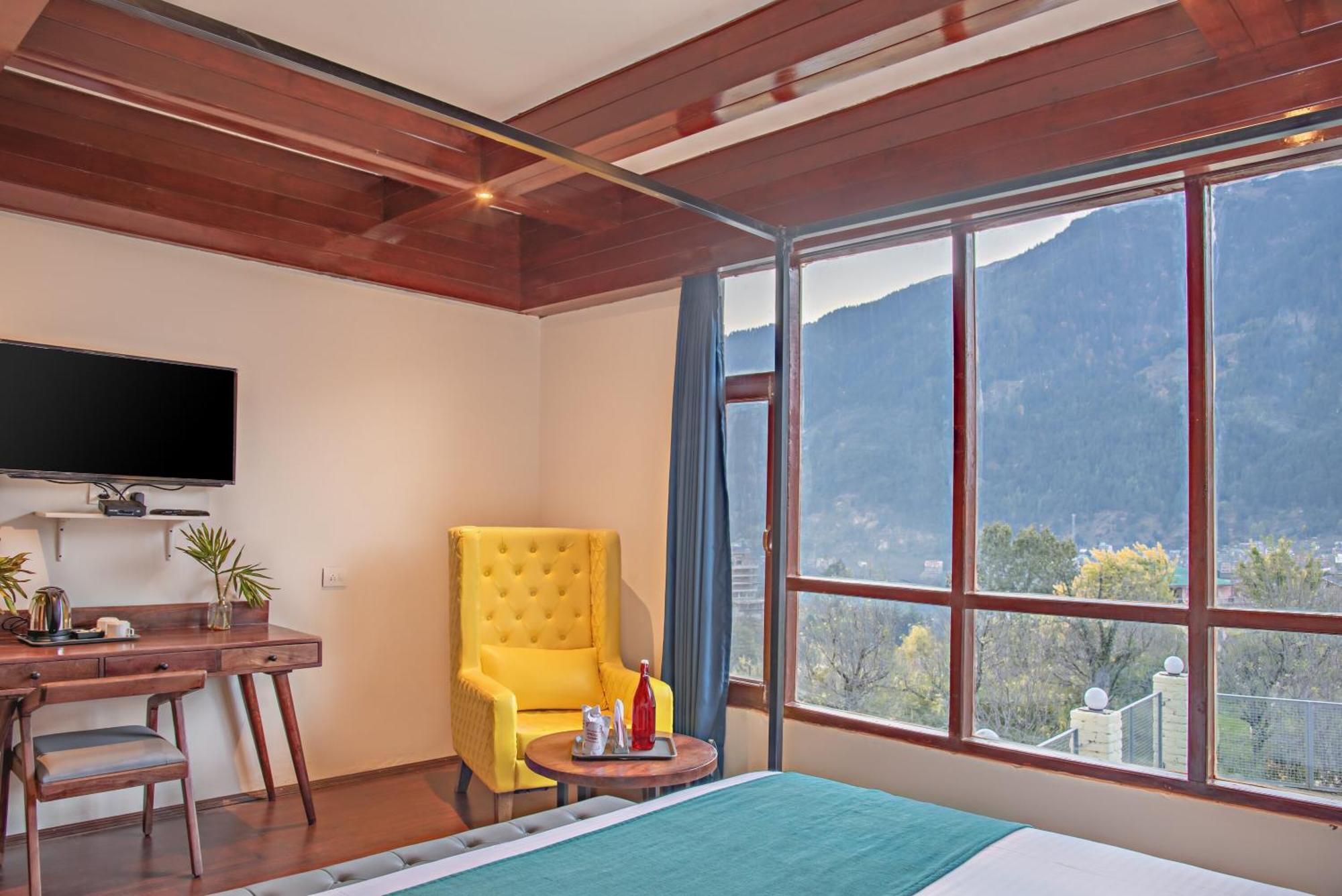 Echor Himalayan Aurum Manali, Heating & Cooling Dış mekan fotoğraf