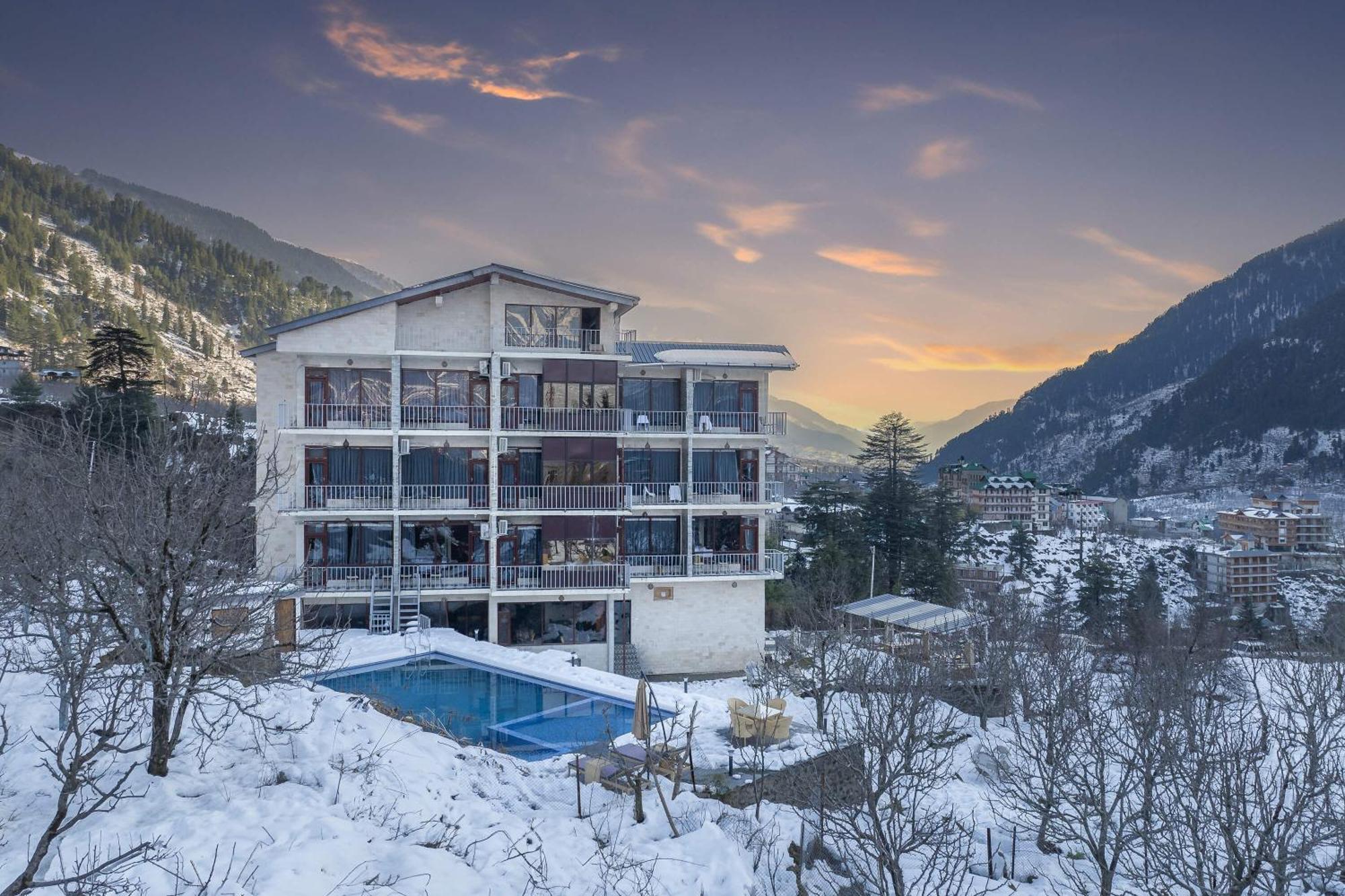 Echor Himalayan Aurum Manali, Heating & Cooling Dış mekan fotoğraf