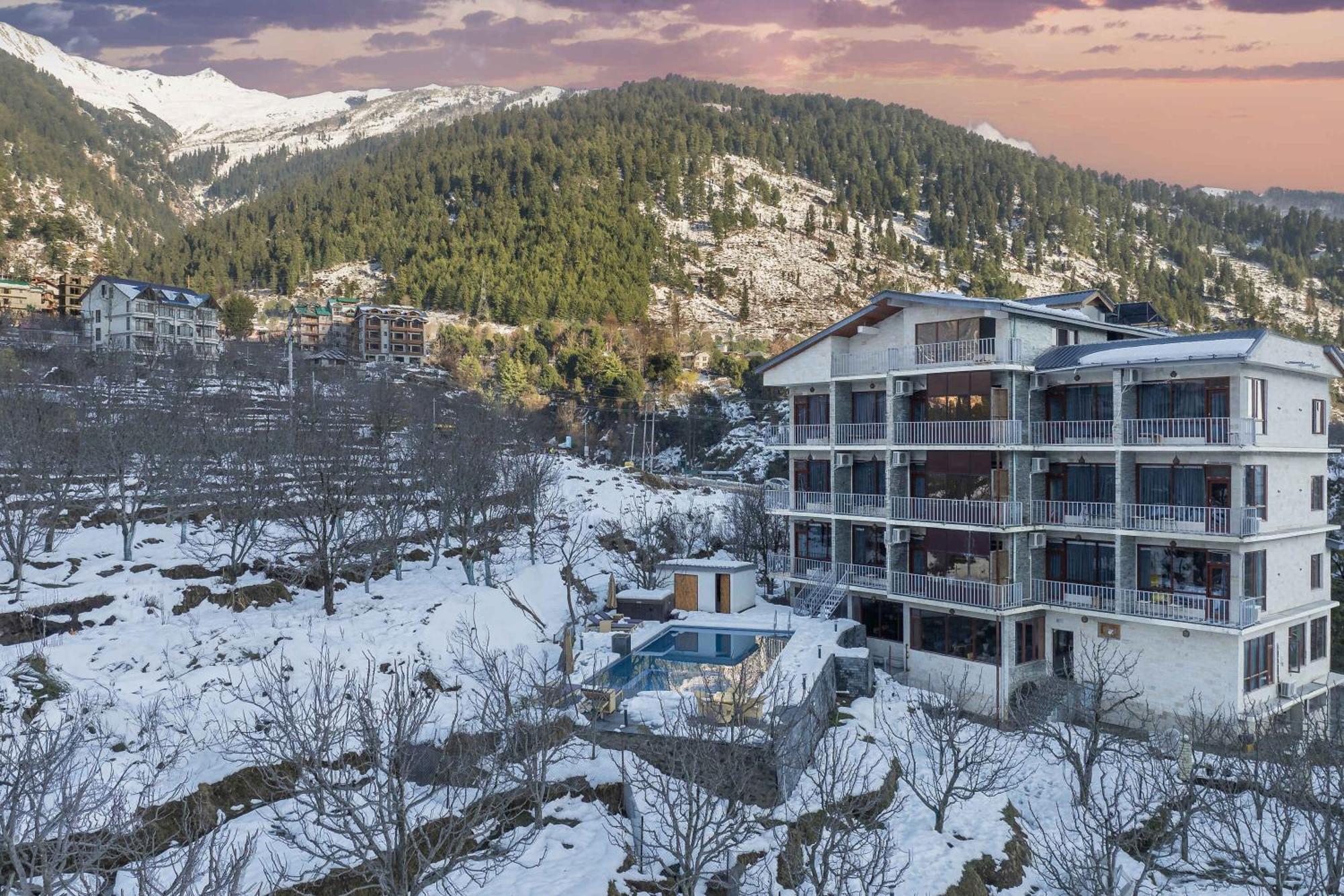 Echor Himalayan Aurum Manali, Heating & Cooling Dış mekan fotoğraf