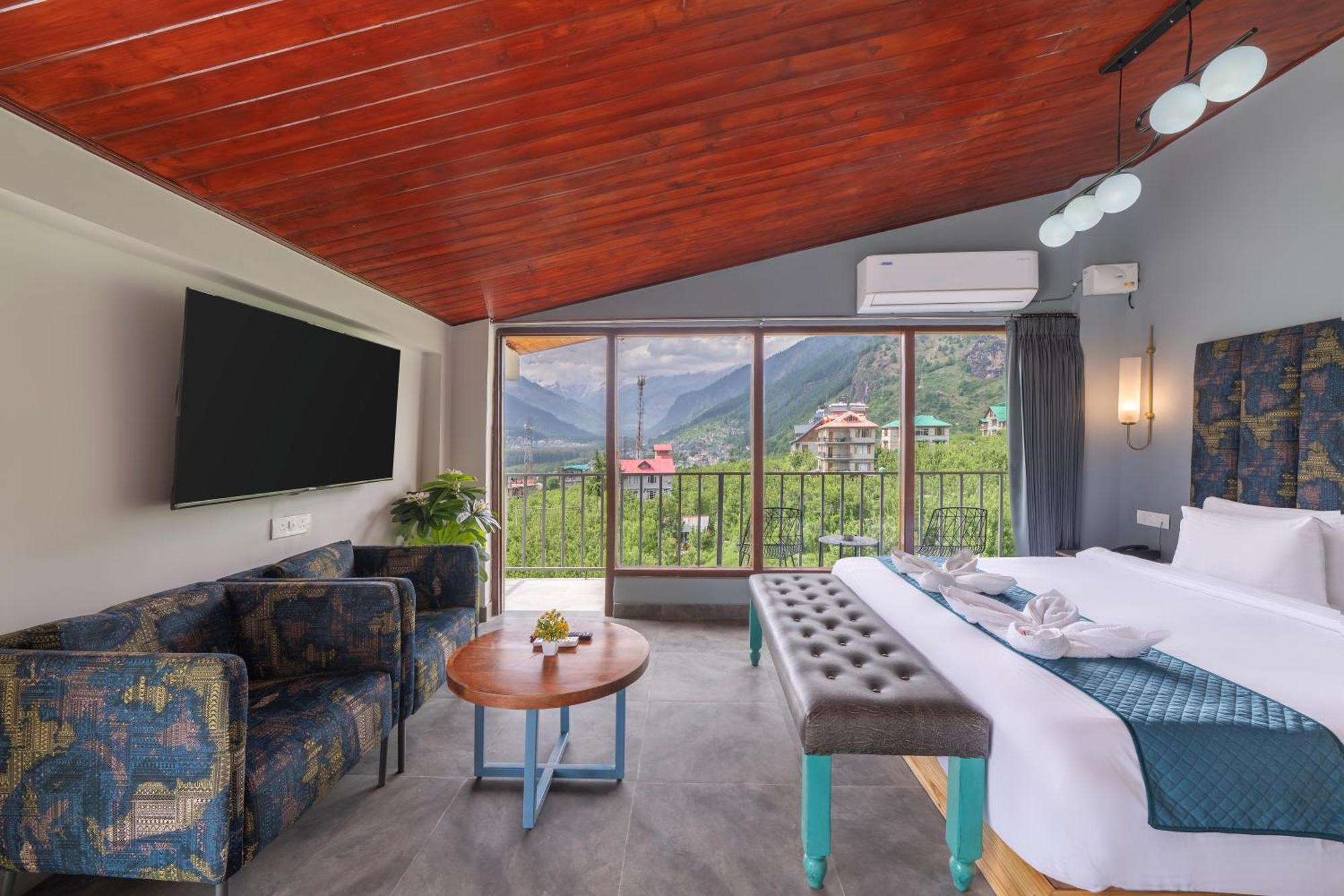 Echor Himalayan Aurum Manali, Heating & Cooling Dış mekan fotoğraf